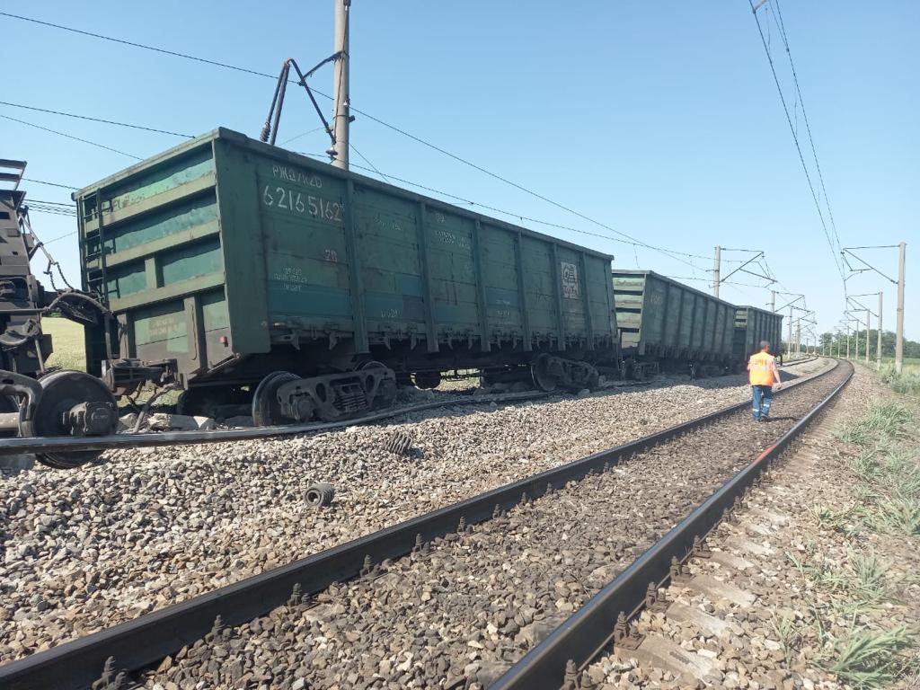 На Кубани полностью восстановили поврежденные ж/д пути